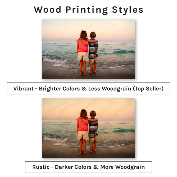 4 x 4 Square Wooden Ornament