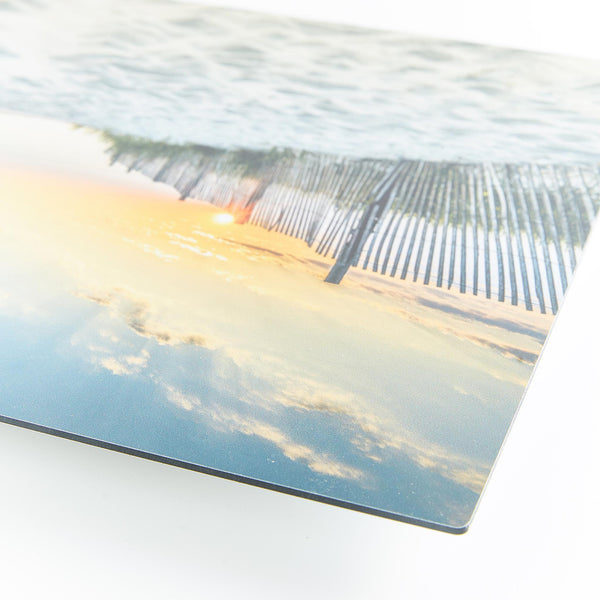 10.5 x 16.5 White Metal Print - Metal Print - Plak That Printing Company