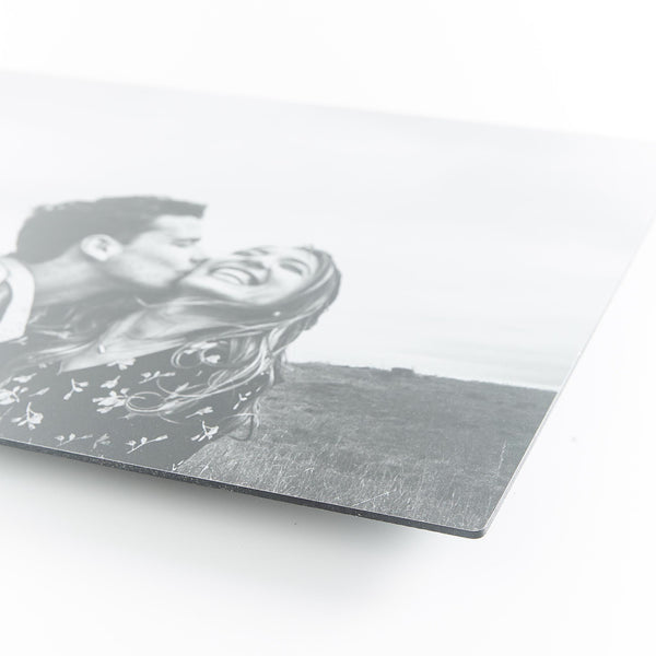 18.5 x 27.5 White Metal Print - Metal Print - Plak That Printing Company