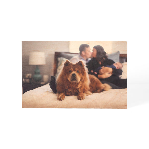 6.75 x 10.5 Wood Print - Wood Print - Plak That Printing Company