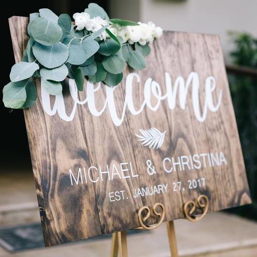 Wedding Welcome Sign