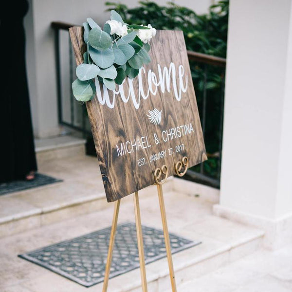 Wedding Welcome Sign