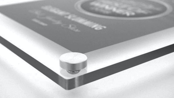 Custom Acrylic Awards for coastal style magazine