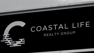 commercial real estate signage for Coastal Life Realty Group