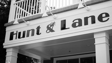 Layered and Textured 3D Azek Sign for Hunt & Lane in Rehoboth Beach Delaware