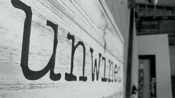 Printed Routed and Painted PVC Signage for unwined candles in berlin maryland