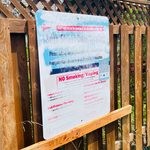 130th Street - Dune Crossing / Beach Access Sign