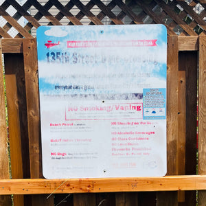 135th Street - Dune Crossing / Beach Access Sign