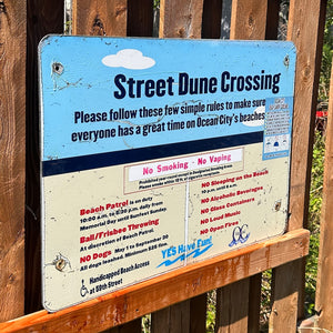 Choose Your Own Adventure - Dune Crossing / Beach Access Sign