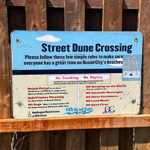Choose Your Own Adventure - Dune Crossing / Beach Access Sign