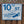 10th Street - Leave Only Your Footprints Sign