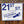 21st Street - Leave Only Your Footprints Sign