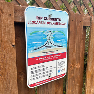 Rip Current Sign