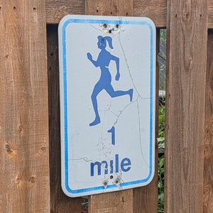 1 mile - Trail Marker Sign (Female)