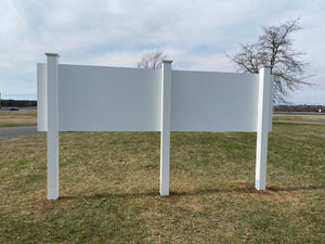 a photo of the back of the WCPS Board of Education sign