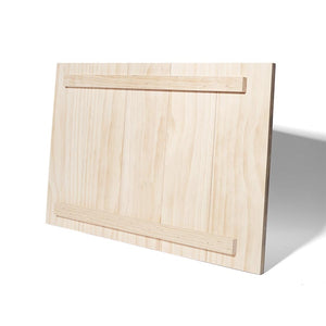 18.5 x 27.5 Planked Wood Print - Wood Print - Plak That Printing Company