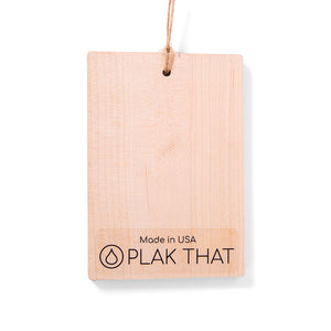 5 x 3.5 Wooden Ornament - Wood Print - Plak That Printing Company