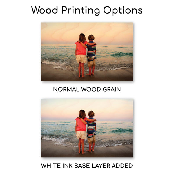 10.5 x 10.5 Wood Print - Wood Print - Plak That Printing Company